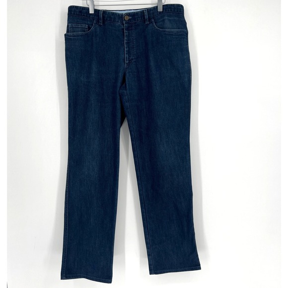 Brioni Jeans Mens 38R Marmolada Dark Blue Denim Classic Simple Core Basic Simple